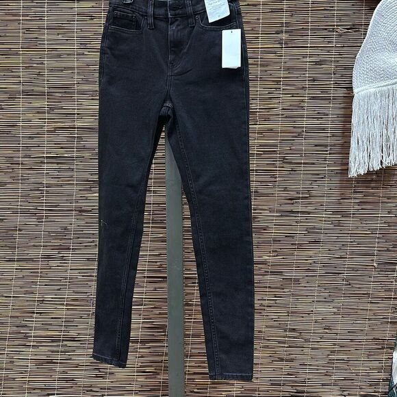 Calvin Klein Womens High Rise Denim Skinny Jeans Size 25 - Picture 2 of 3